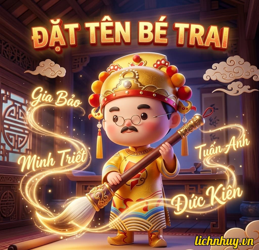 Đặt Tên Con Trai Năm 2026 Bính Ngọ: 100+ Tên Hay