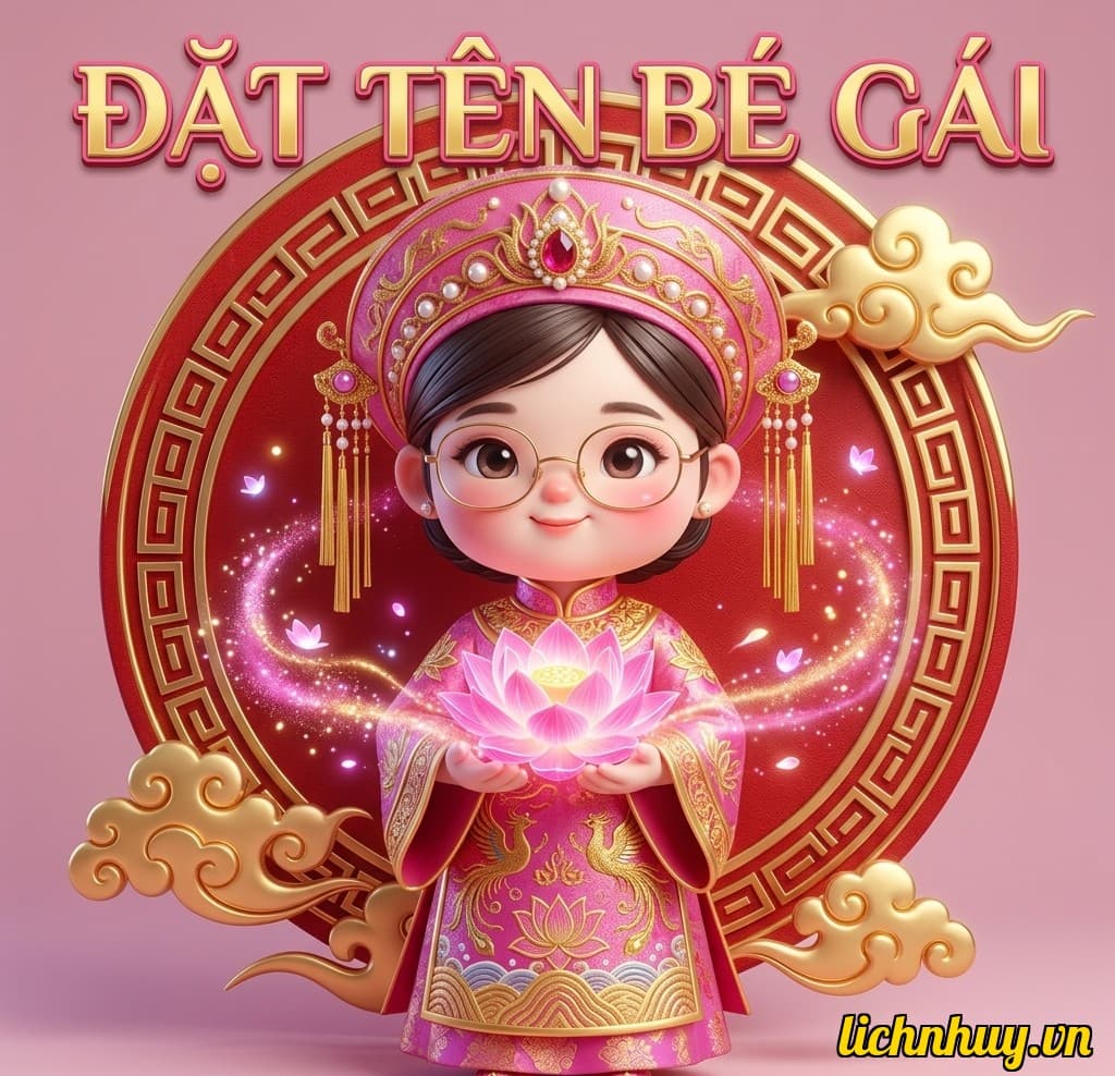 Đặt Tên Con Gái Năm 2026 Bính Ngọ: 100+ Tên Hay